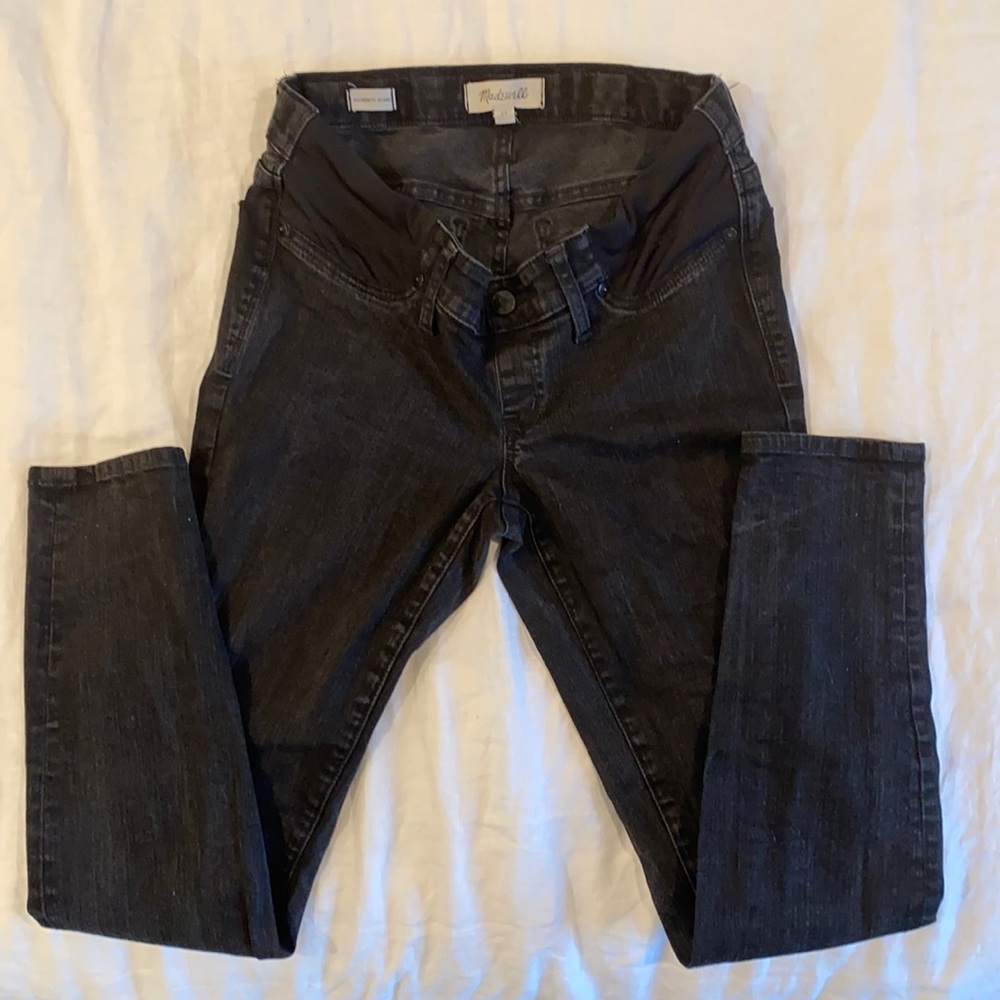 Madewell Side Panel Maternity Skinny Jeans